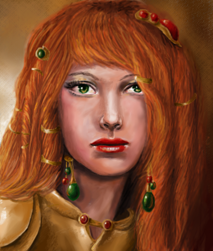 Oekaki fantasy portrait