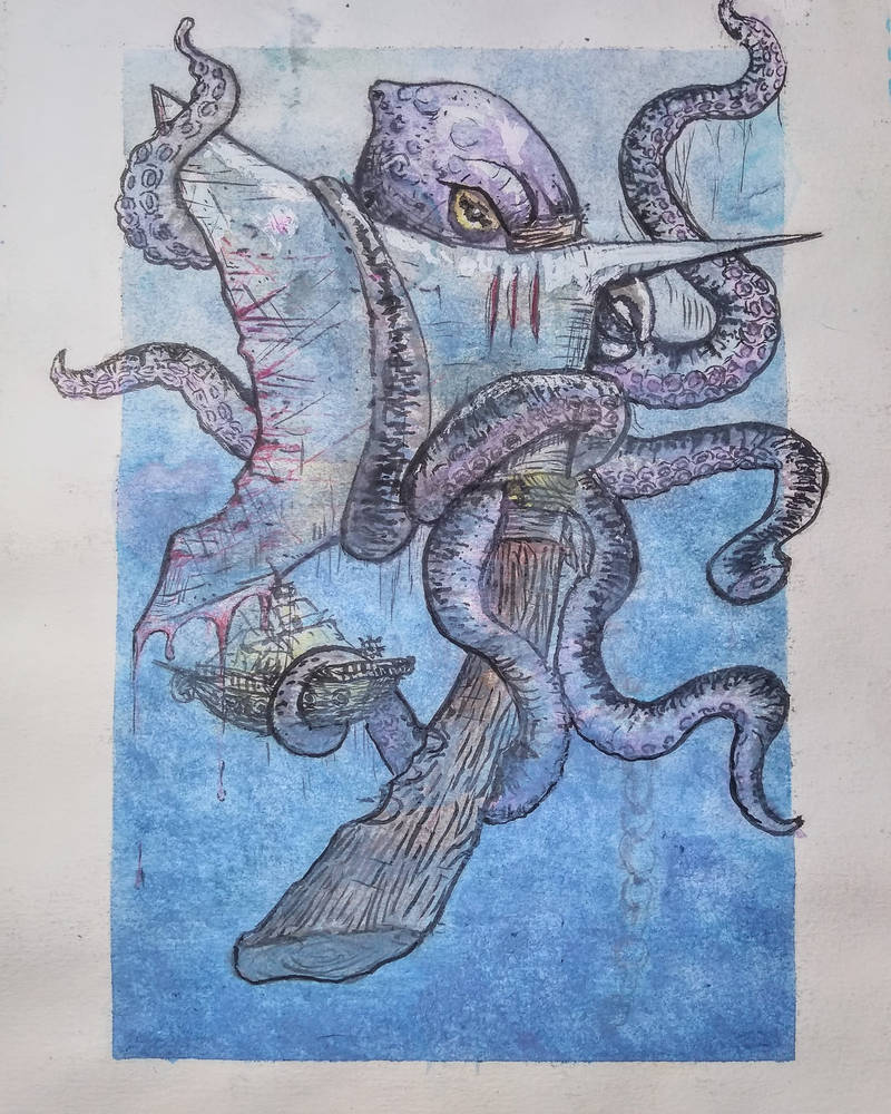 Octopus tale by GRAPHIFERO on DeviantArt