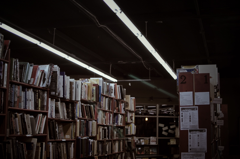 the bookstore.