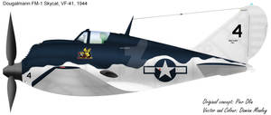 Dougalmann FM-1 Skycat VF-41 1944