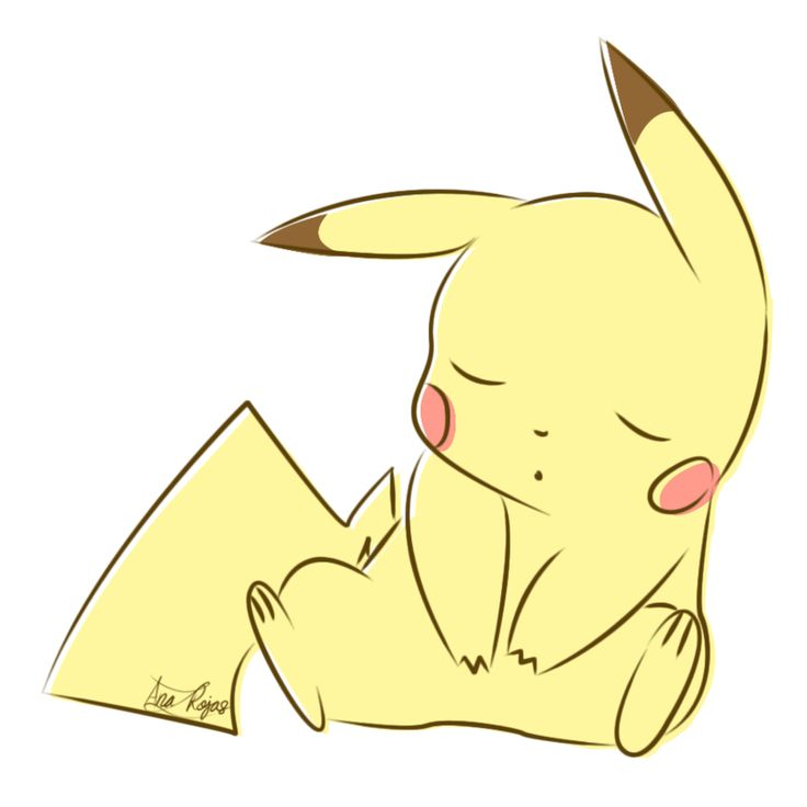 Sleep Menu #0025 s - Shiny Pikachu (Male) by Fhilb on DeviantArt