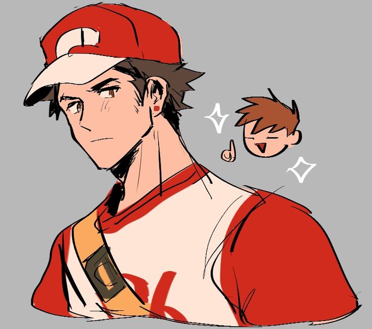 Red From Pokemon by DarthRAVEN69 on DeviantArt