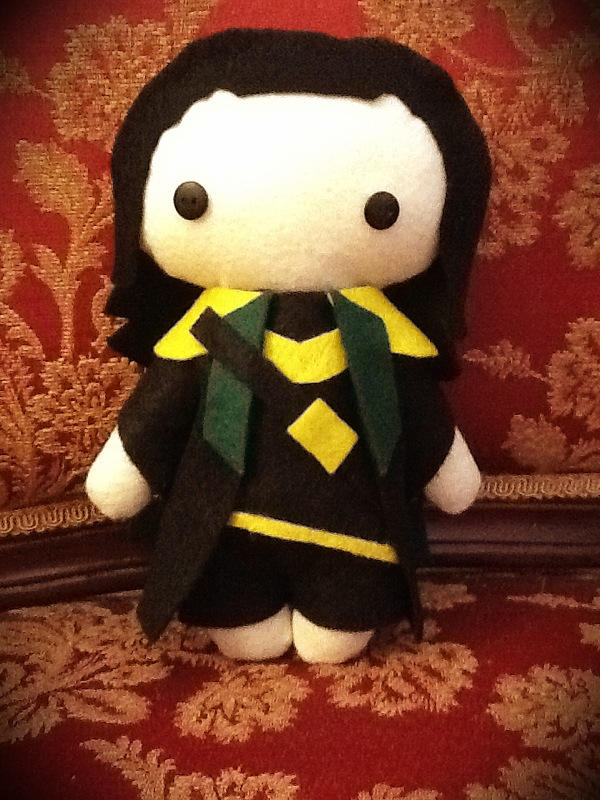 Loki Plushie by jasmineofderpsalot on DeviantArt