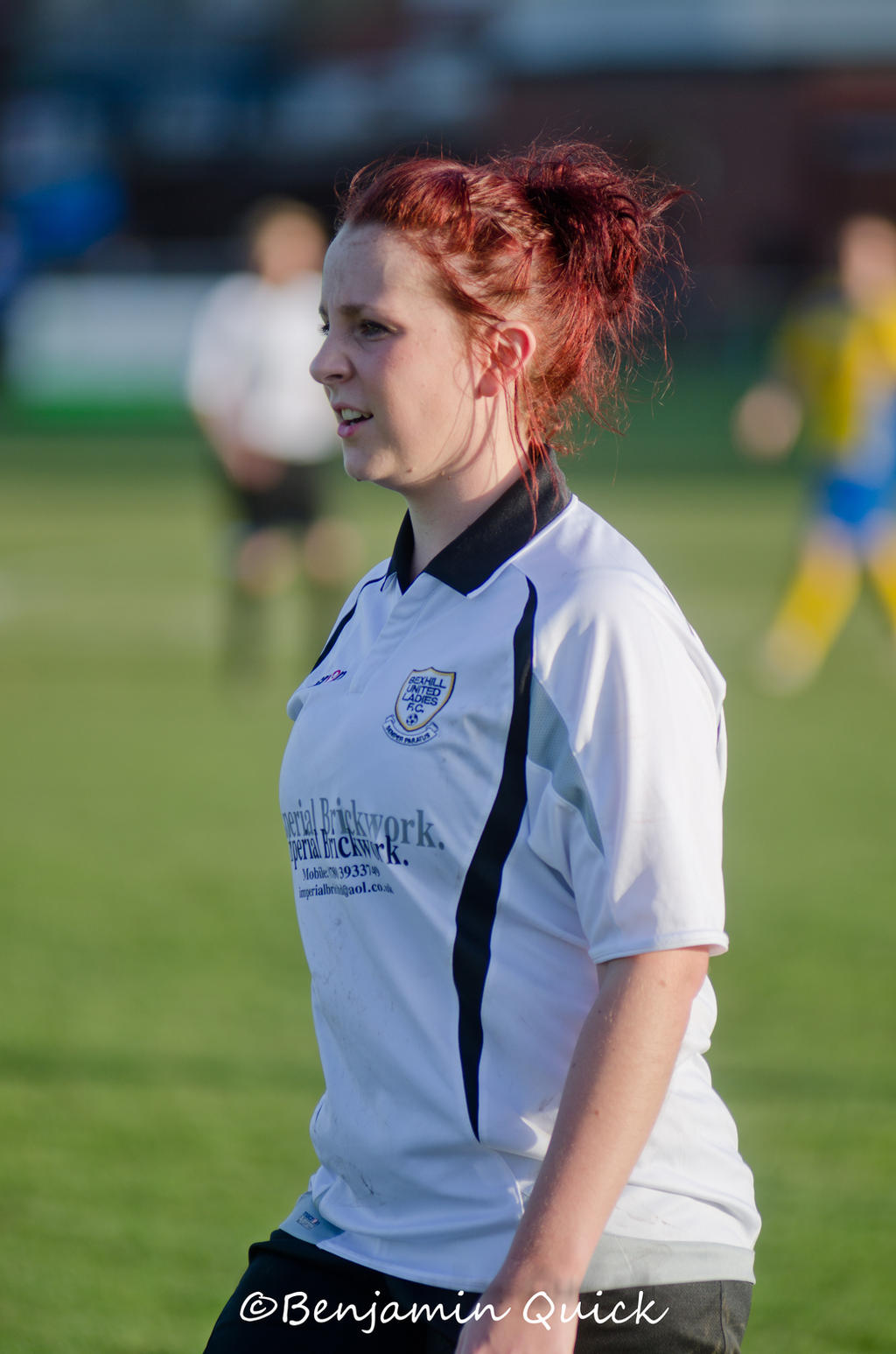 Ladies playing football