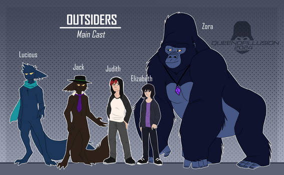 .: Outsiders Main Cast :.