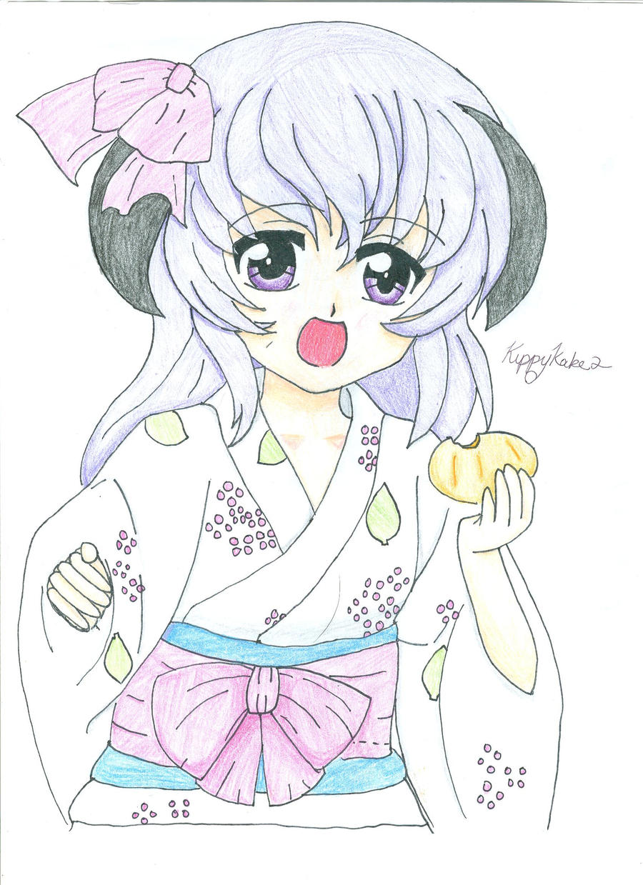 Furude Hanyuu in Kimono