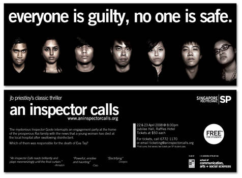 An Inspector Calls Flyer