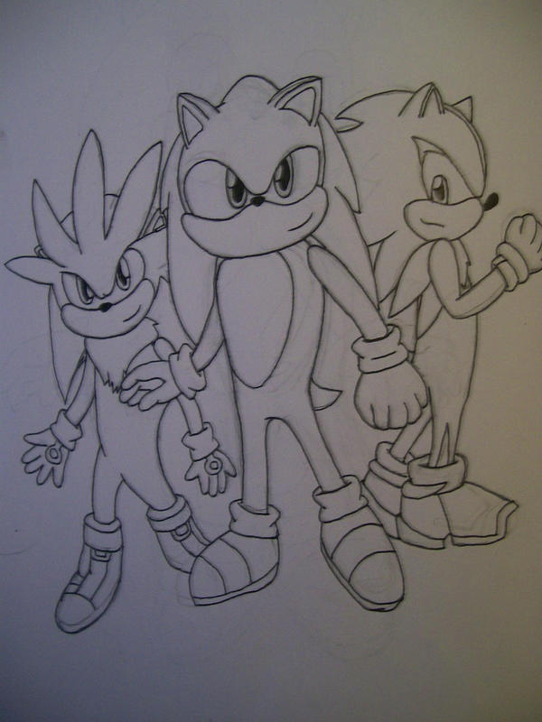 Sonic, Silver, And Shadow