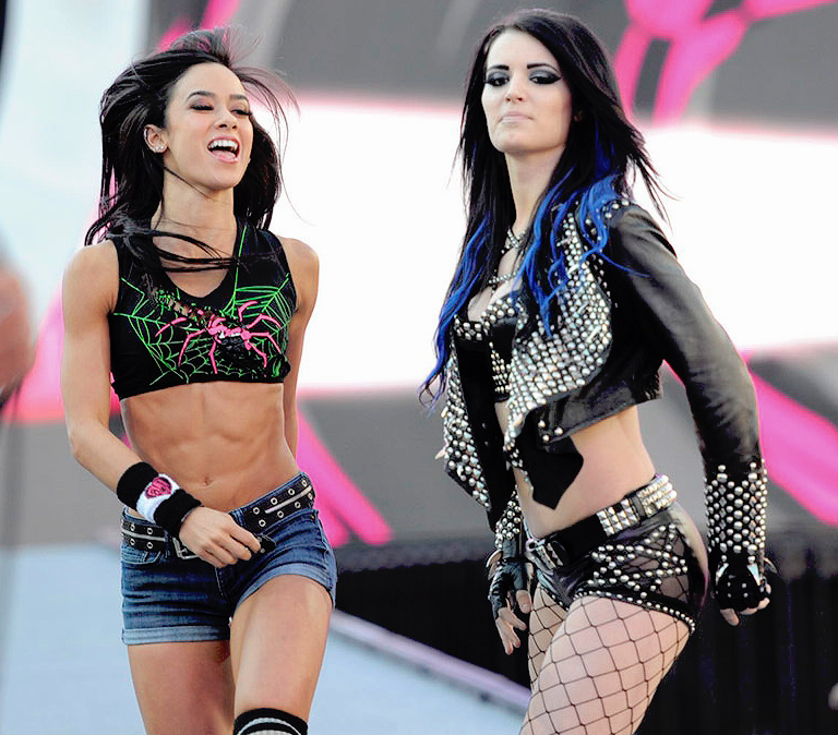 Aj Lee And Paige By Wwe Womens02 On