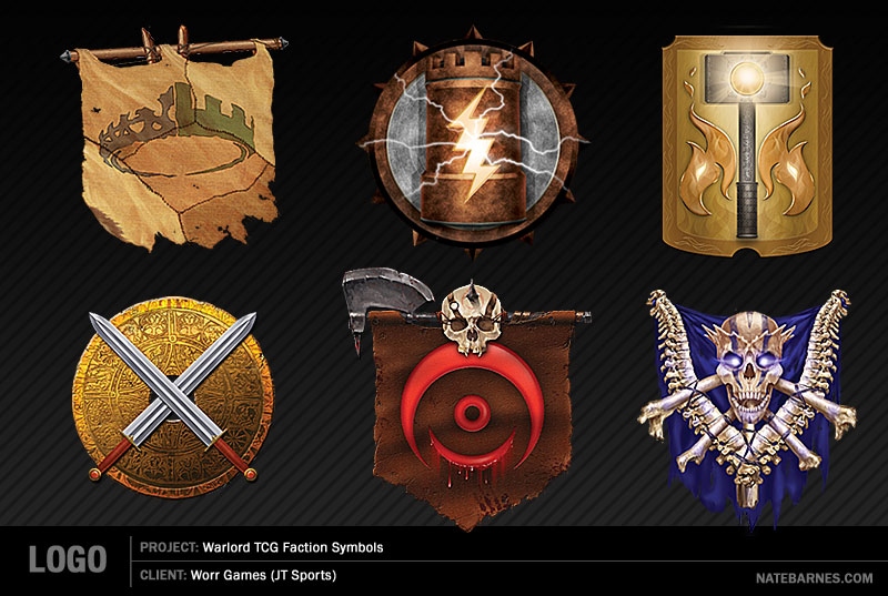 Faction Symbols - Warlord CCG