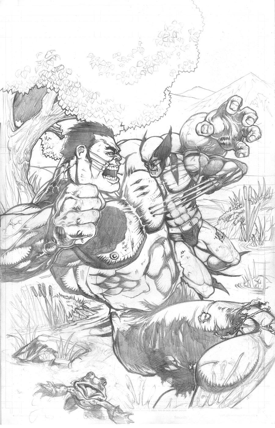 Hulk vs. Wolverine vs. Frog