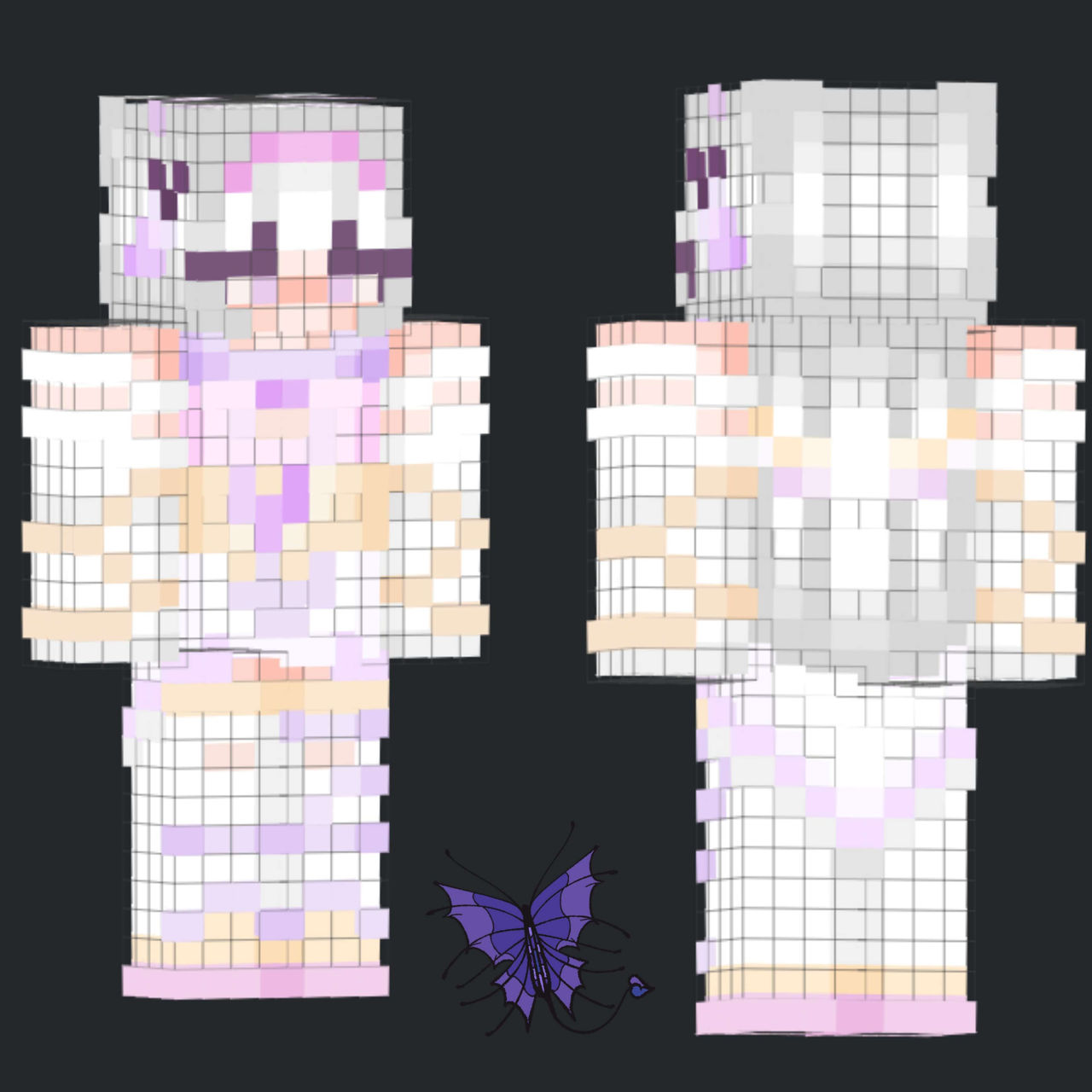 Looped Minecraft Skin LoopiYume Minecraft Skin by MaleficxmSkins on DeviantArt