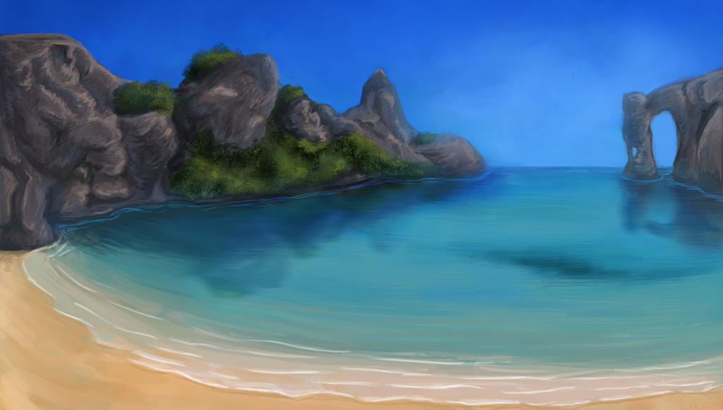 Beach Deviantart Background Beach by Ceeriz on DeviantArt