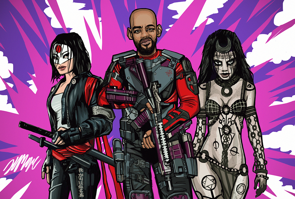 SUICIDE SQUAD characters by EJ2letters on DeviantArt