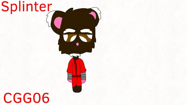 Fanart of Splinter by CookieGirlsArt06 on DeviantArt