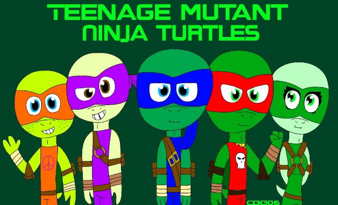 Teenage Mutant Ninja Turtles 2012 by CookieGirlsArt06 on DeviantArt