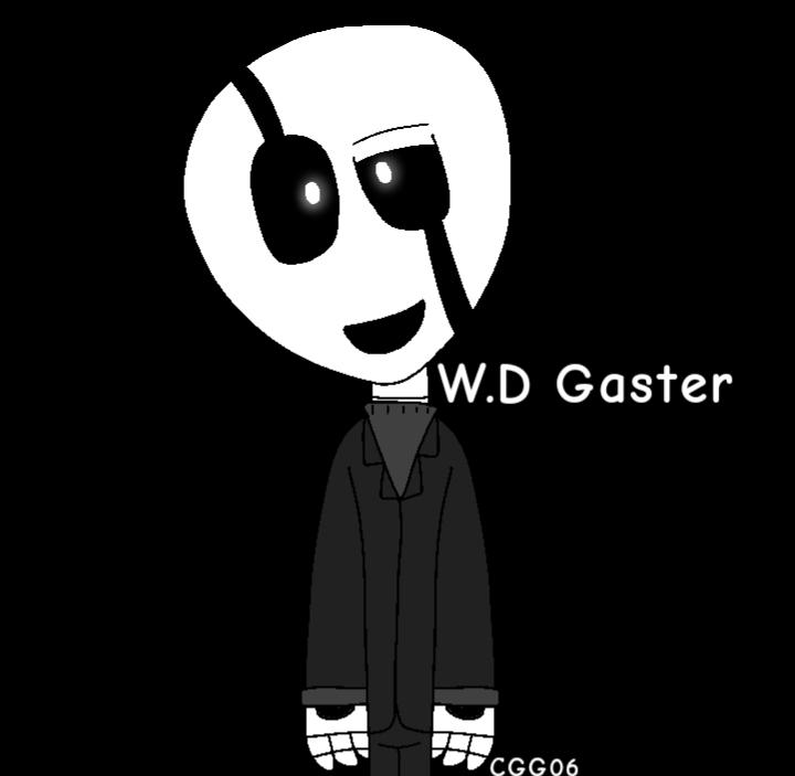 Fanart of W.D Gaster by CookieGirlsArt06 on DeviantArt