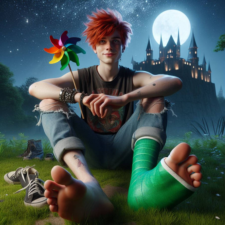 Pinwheel Human Posing with a Pinwheel 8 by DownTheUpStairs on DeviantArt
