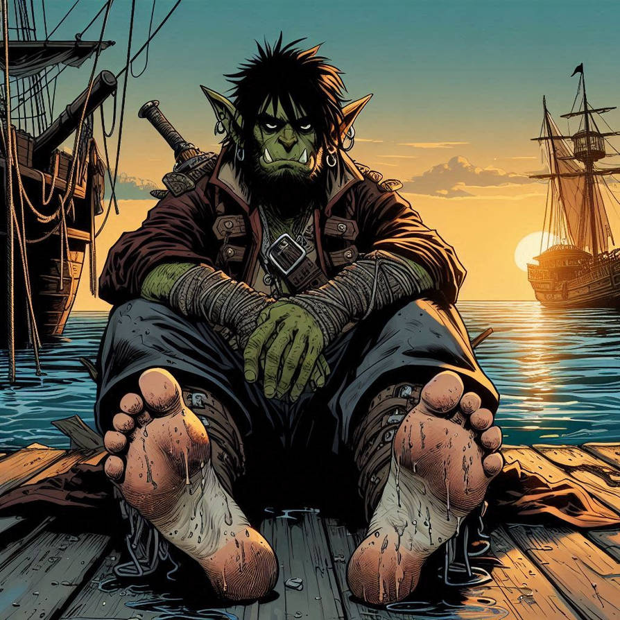Orc Rapper Orc Life 27 by DownTheUpStairs on DeviantArt