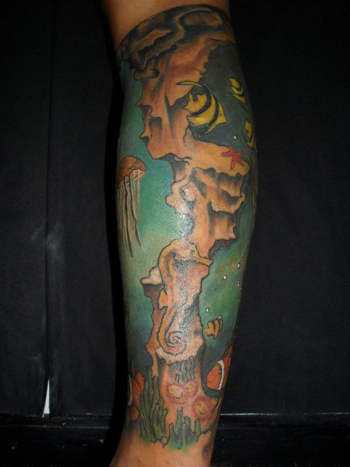 fundo do mar Tattoo by Hellblazer957 on DeviantArt fundo do mar Tattoo by Hellblazer957 on DeviantArt