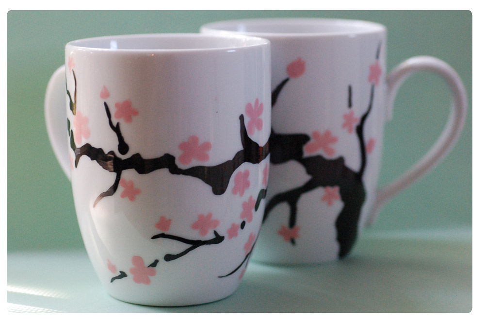 +Sakura Mug Set+