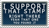 +Stamp to Support Stamps+