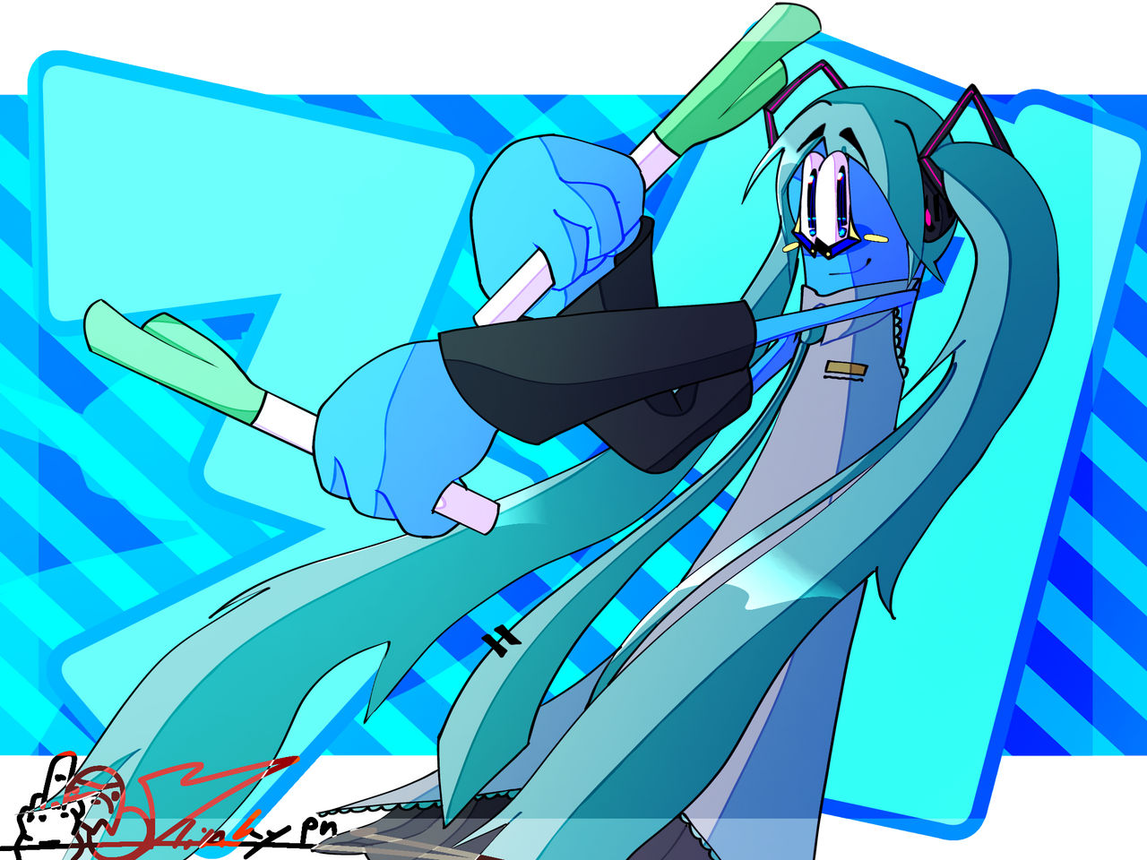 Inky Devil Hatsune Inky returns! by Blinkypng on DeviantArt