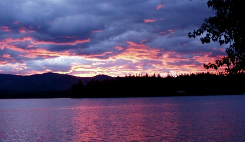 Lake Placid Sunset