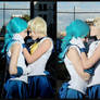 Kisses for Michiru