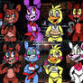 Five Nights At Freddy 1 and 2