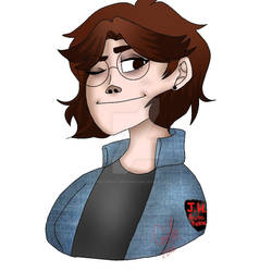 Gorillaz oc (Gwen) In Gorillaz style...sorta