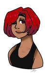 A random pretty lady by TheOperatorsShadow A random pretty lady by TheOperatorsShadow