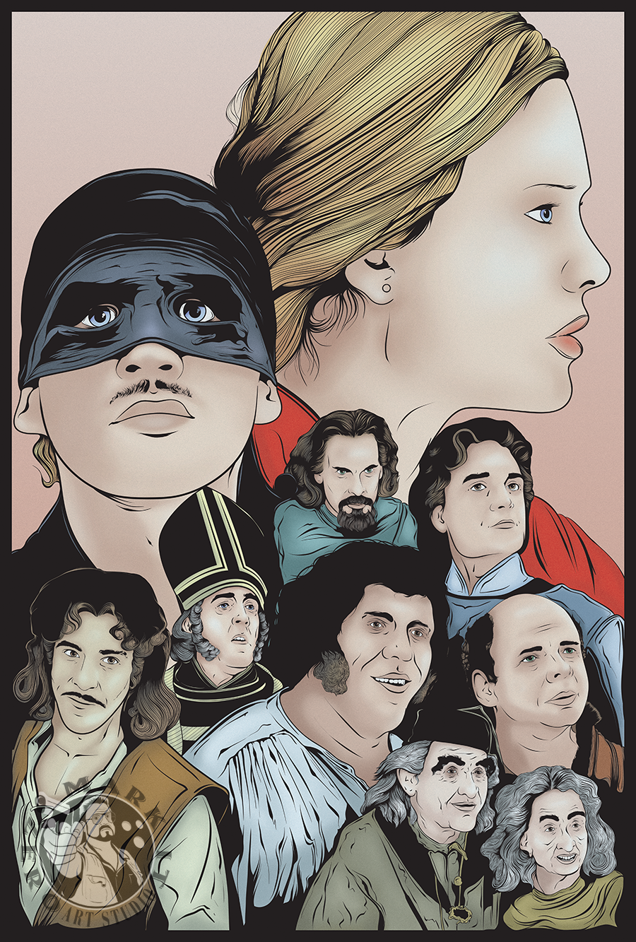 The Princess Bride - Portrait Print