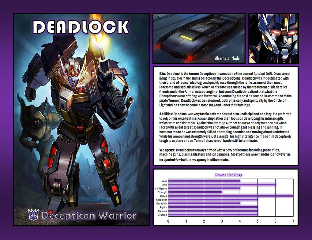 Deadlock by CitizenPayne on DeviantArt