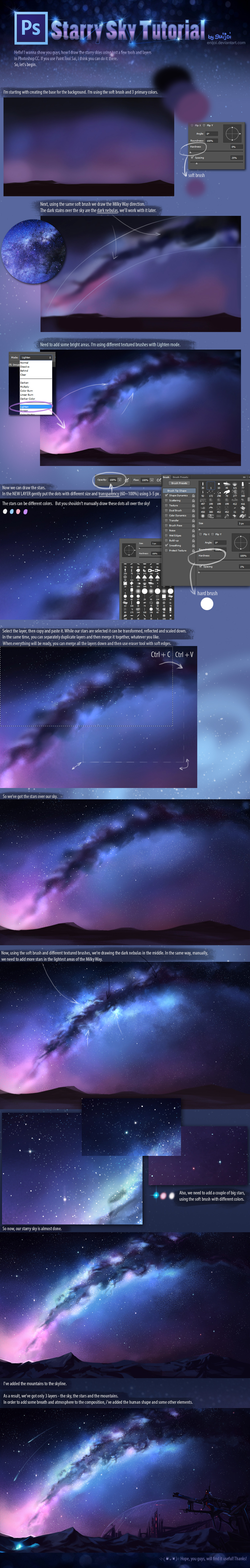 +Starry Sky Tutorial+