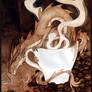  Coffee cup dragon