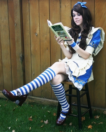 Alice reading Alice?