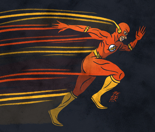 Sketch Dailies: The Flash