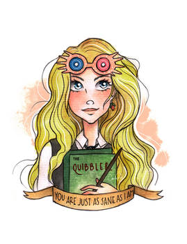 Luna Lovegood fan art