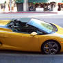 Yellow Lamborghini