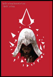 Assassins Creed 2 Low Poly Art - Ezio