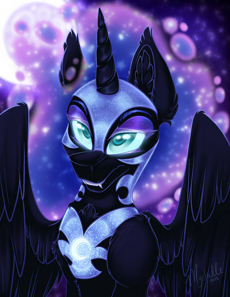 Nightmare Moon By Mychelle On DeviantArt nightmare-moon-by-mychelle-on-deviantart