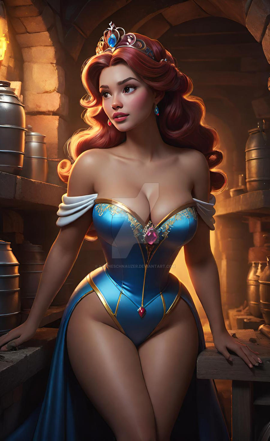 Disney Princess in cellar in lingerie babe model w by KleineSchnauzer on DeviantArt Disney Princess in cellar in lingerie babe model w by KleineSchnauzer on DeviantArt