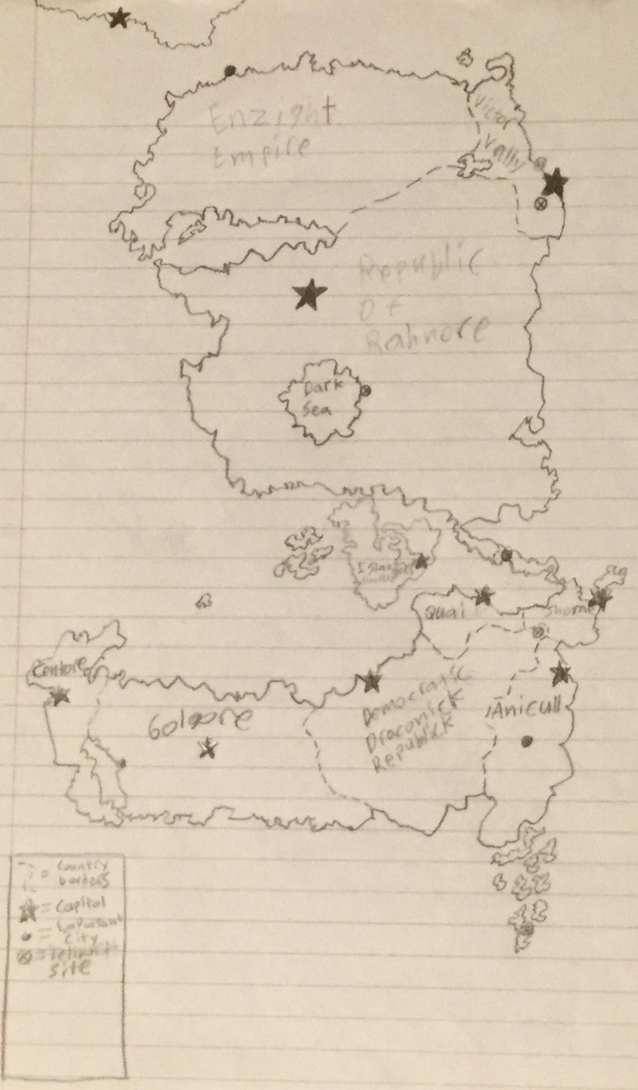 Fantasy Map by AnonymouslyPaint on DeviantArt