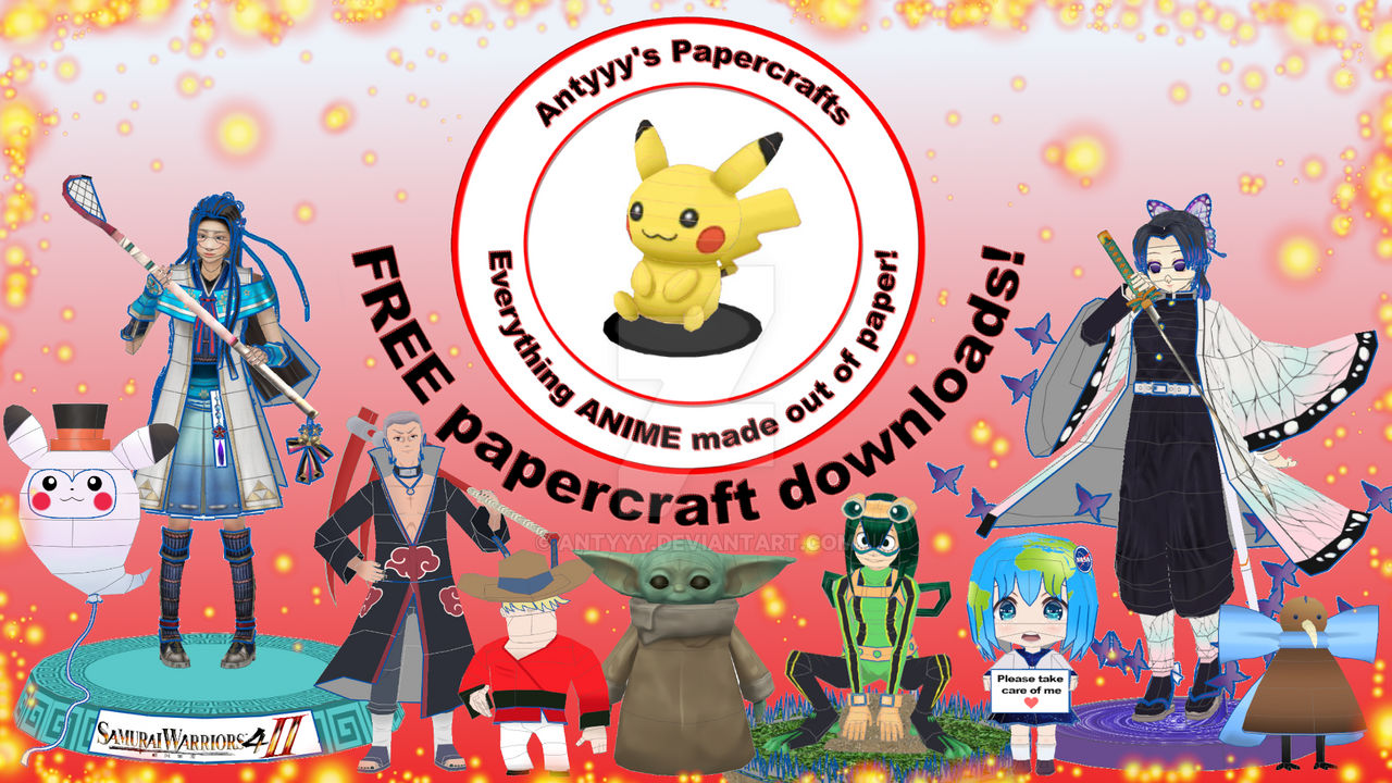 Antyyy's Papercrafts - FREE papercraft downloads by Antyyy on DeviantArt Antyyy's Papercrafts - FREE papercraft downloads by Antyyy on DeviantArt