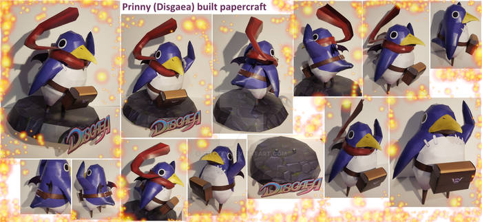 Prinny Stack Explore the Best Papercraftprinny Art | DeviantArt