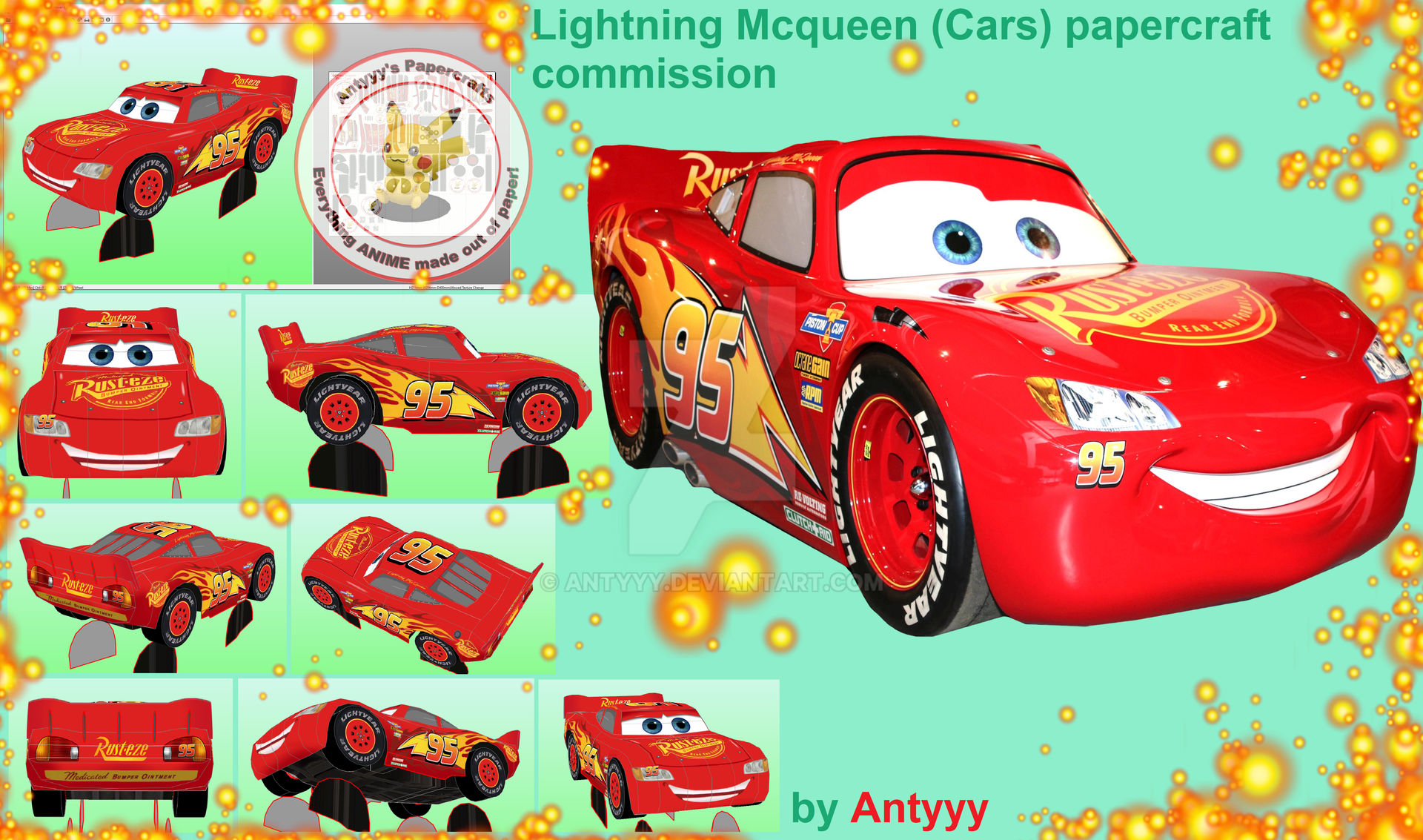 Papercraft Cars 2 Disney Cars Movie Crafts Paper Crafts