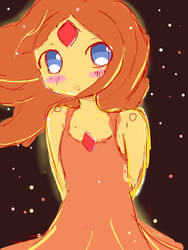 Flame Princess Sketch