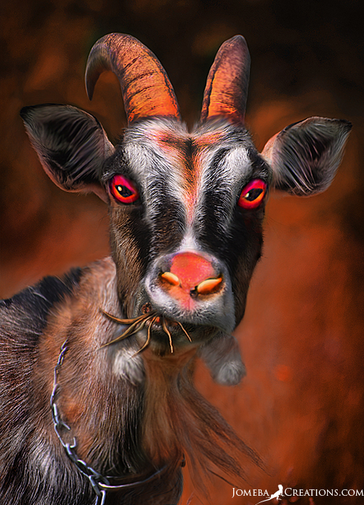Goatis Raging Angry Goat by zzzjona on DeviantArt