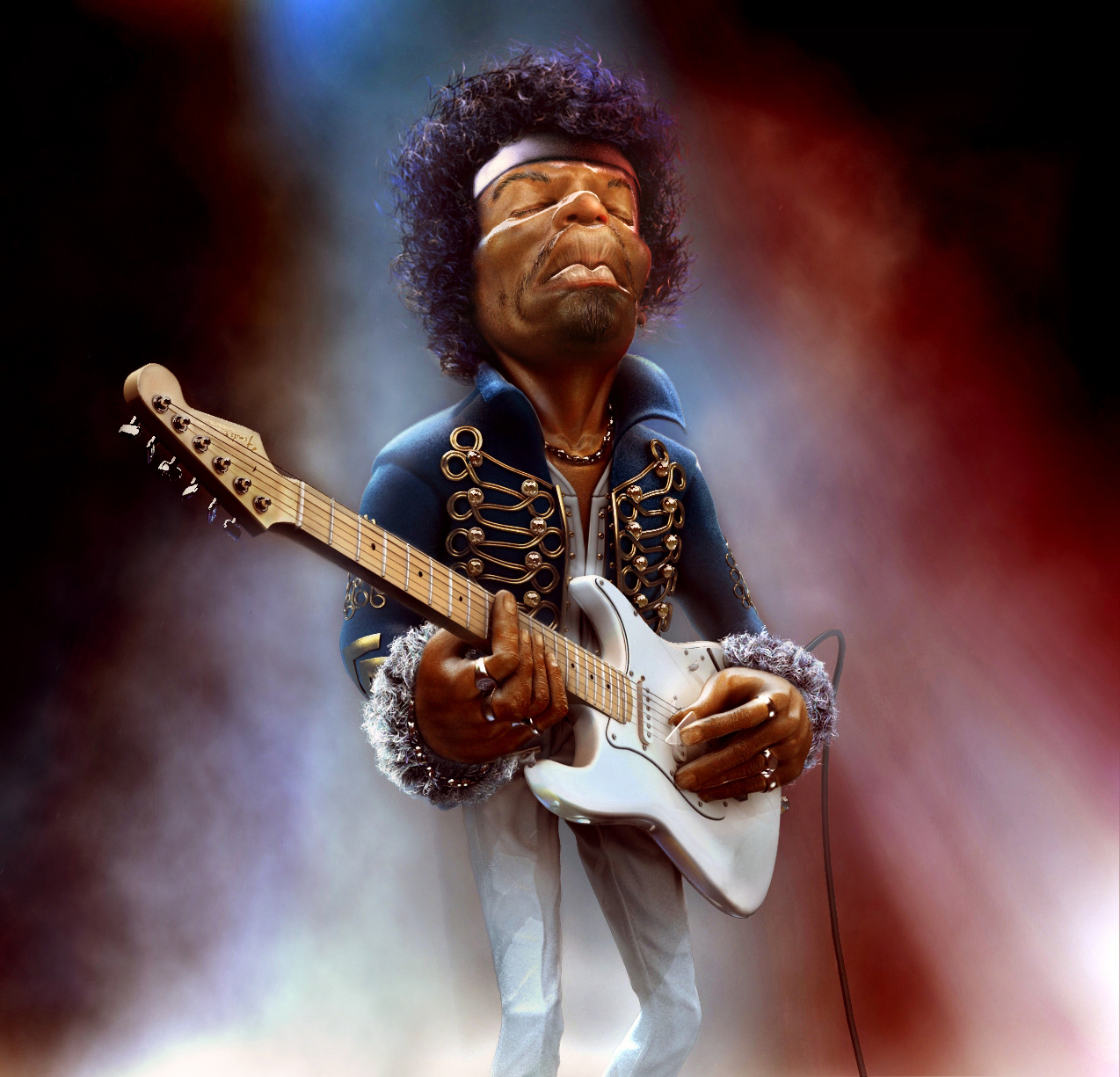 Jimi Hendrix-The Guitar Legend